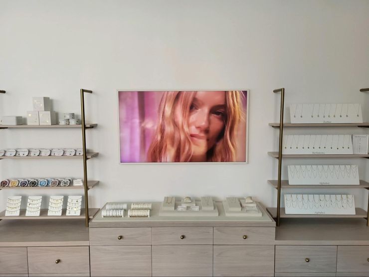 Retail Space with TV Installation